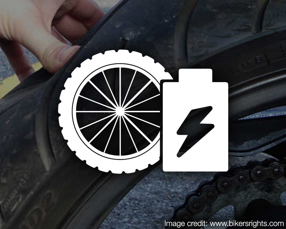 Don't get a flat battery or tyre when riding in the autumn